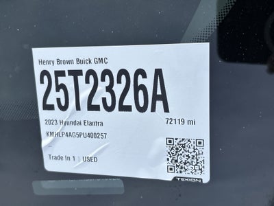 2023 Hyundai Elantra Limited