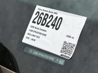 2026 Buick Envision Sport Touring