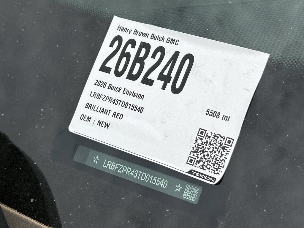 2026 Buick Envision Sport Touring