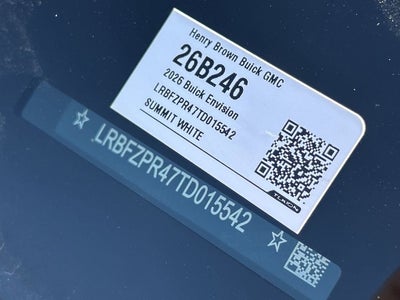 2026 Buick Envision Sport Touring