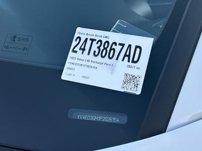 2023 Volvo C40 Recharge Pure Electri Ultimate