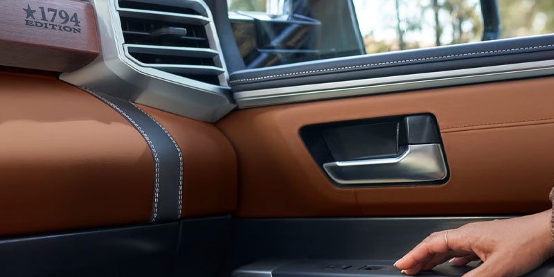 2026 Toyota Tundra premium interior design
