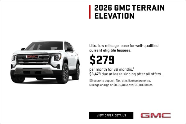 Ultra low mileage lease for well-qualified current eligible lessees.

$279 per month for 36 month...