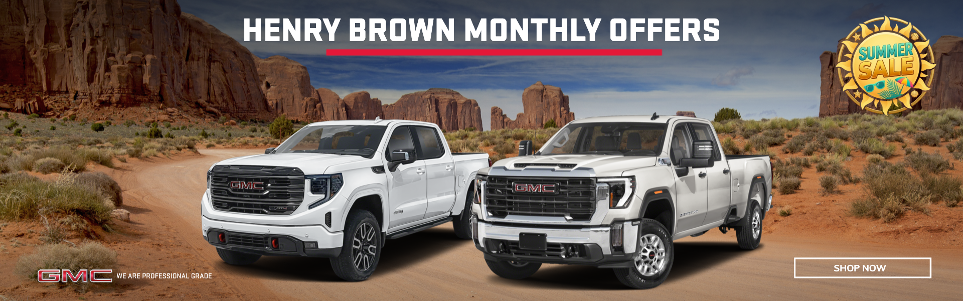 Monthly specials