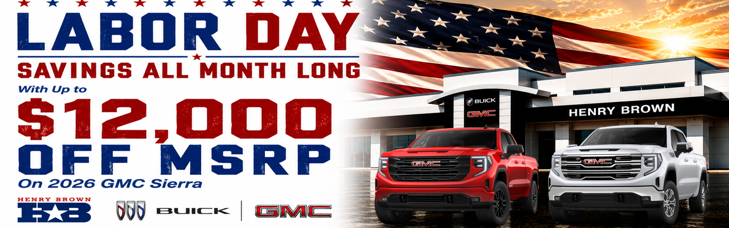 LABOR DAY SAVINGS ALL MONTH LONG