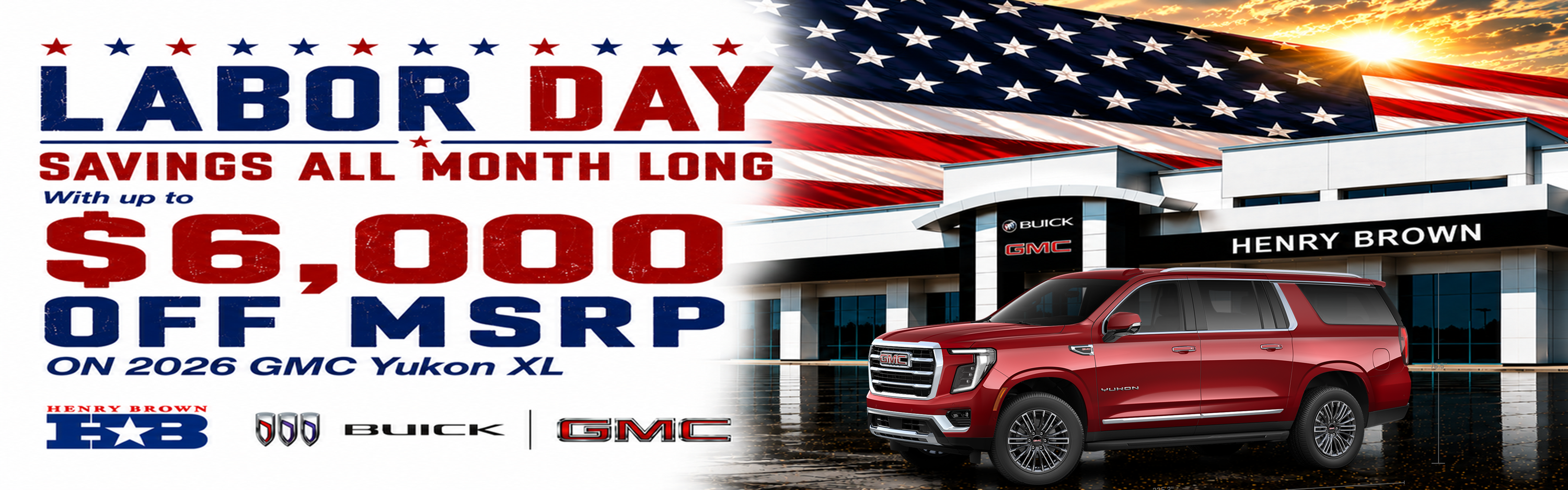 LABOR DAY SAVINGS ALL MONTH LONG